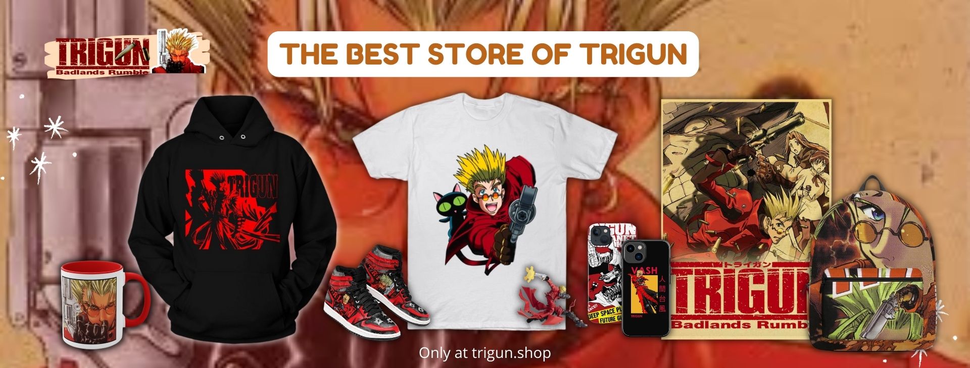 Trigun Banner - Trigun Shop