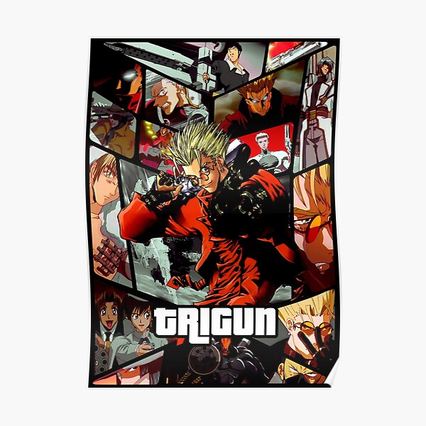 Trigun ultimate anime poster Poster RB0712 product Offical trigun Merch