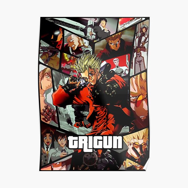 trigun ultimate tribute poster Poster RB0712 product Offical trigun Merch