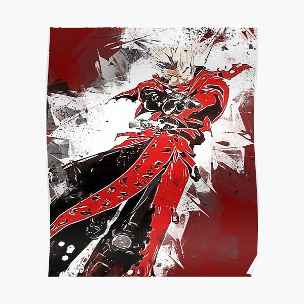 Trigun - Vash the Stampede Poster RB0712 product Offical trigun Merch