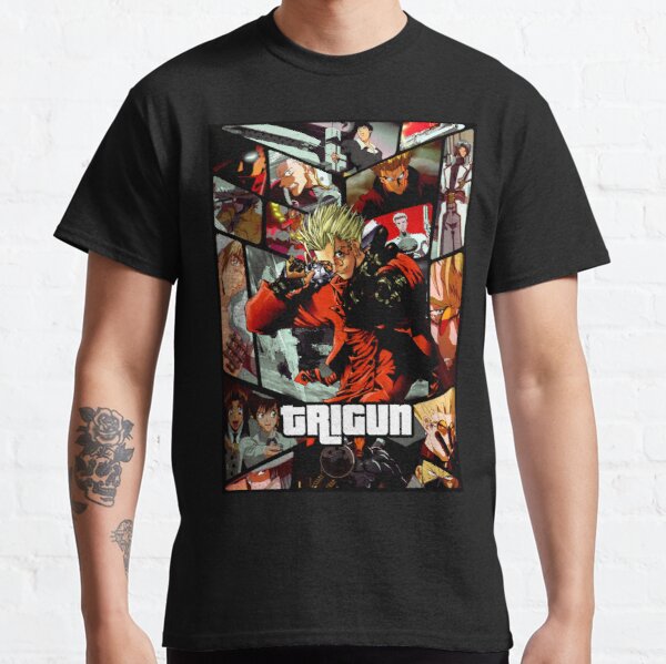 Trigun ultimate anime poster Classic T-Shirt RB0712 product Offical trigun Merch