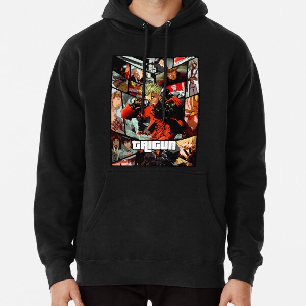 Trigun ultimate anime poster Pullover Hoodie RB0712 product Offical trigun Merch
