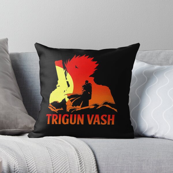Trigun Vash Throw Pillow RB0712 product Offical trigun Merch