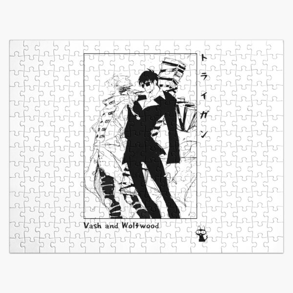 Vash and Wolfwood Trigun   Jigsaw Puzzle RB0712 product Offical trigun Merch