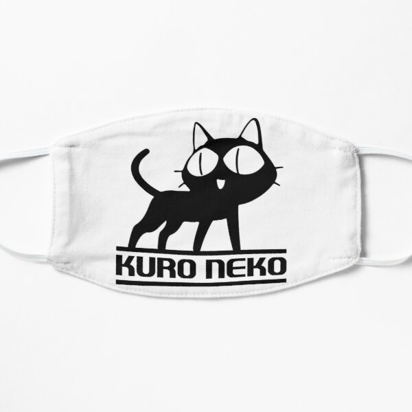 Kuro Neko Trigun chibi kawai Flat Mask RB0712 product Offical trigun Merch