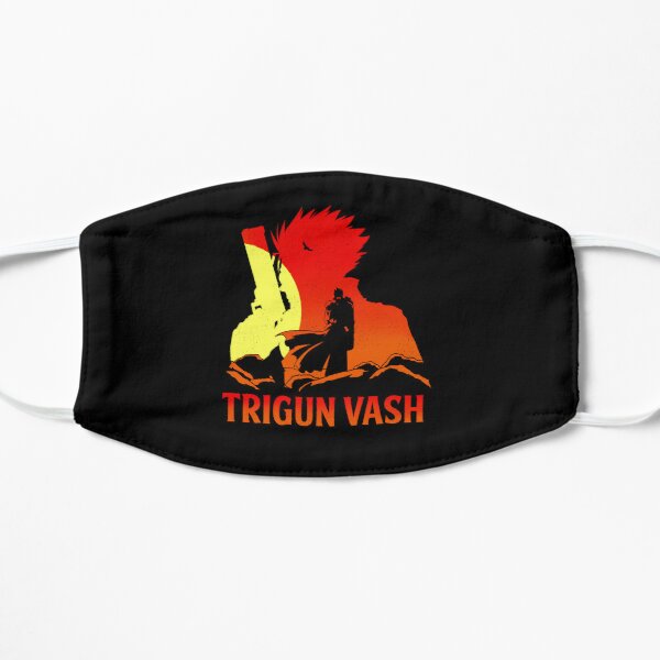 Trigun Vash Flat Mask RB0712 product Offical trigun Merch