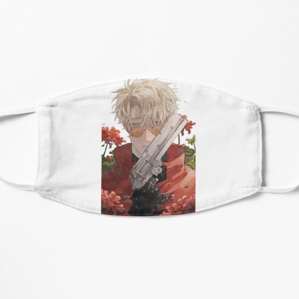 trigun anime Vash the Stampede Flat Mask RB0712 product Offical trigun Merch