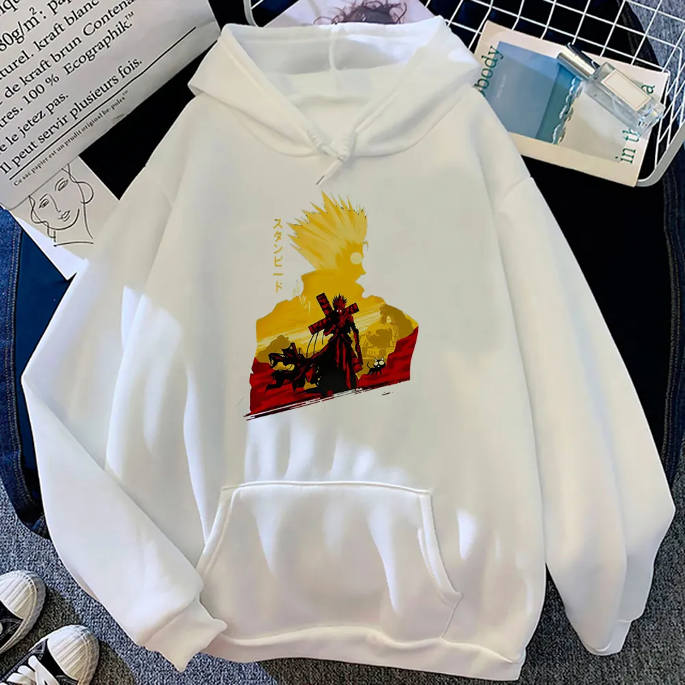 Trigun hoodies women harajuku streetwear long sleeve top pulls hoddies female vintage sweatshirts 1 - Trigun Shop